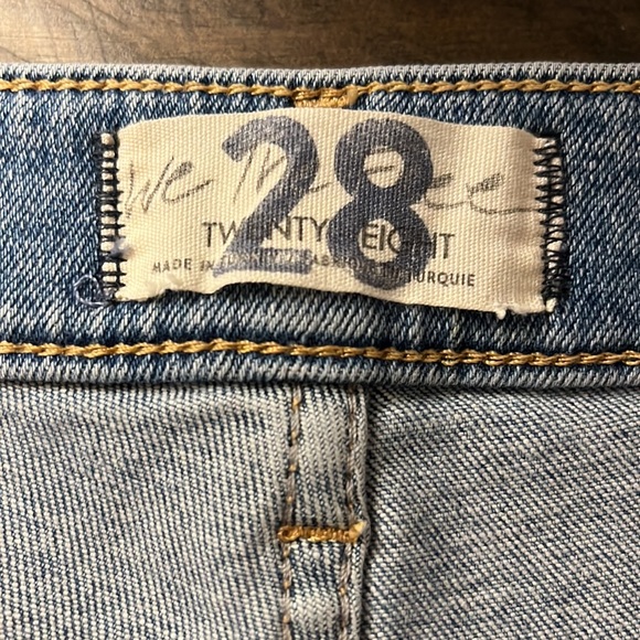 Free People raw high rise jegging in sweet blue - Picture 5 of 6